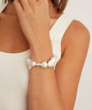 Le Baroque Pearl Bracelet Silver