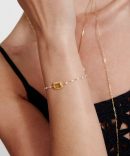 Aura Bracelet White Pearl Mix