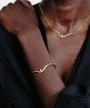 Diamond Canyon Cuff Gold
