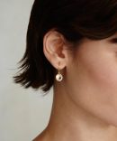 April Birthstone Earrings Diamond Crystal