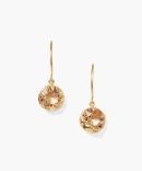 November Birthstone Earrings Topaz Crystal