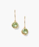 August Birthstone Earrings Peridot Crystal