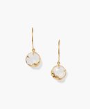 October Birthstone Earrings Opal Crystal