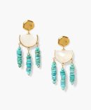 Luna Chandelier Earrings Turquoise Mix