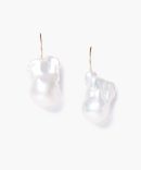 14k White Le Baroque Earrings