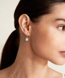 14k Stella Earrings Amazonite