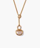 Luna Drop Necklace Moonstone