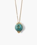 Balloon Pendant Necklace Turquoise