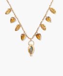 Tavi Charm Necklace Gold Mix