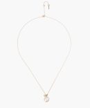 14k Keshi Pearl and Sliced Champagne Diamond Necklace