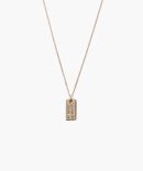 14k Domino Necklace