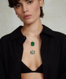 14k Acacia Necklace Labradorite