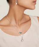 Delta Necklace Labradorite