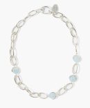 Lark Chain Necklace Aquamarine