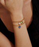 September Birthstone Bracelet Sapphire Crystal