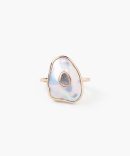 14k Oasis Ring White Pearl