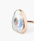 14k Oasis Ring White Pearl