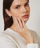 14k Oasis Ring White Pearl