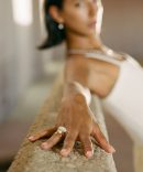 Venus Stacked Ring Moonstone