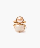 Venus Stacked Ring Moonstone