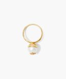 Cecilia Ring White Pearl