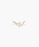 Diamond Canyon Ring Silver