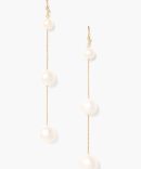 Tiered Floating Pearl Earrings