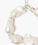 Le Baroque Pearl Bracelet Silver
